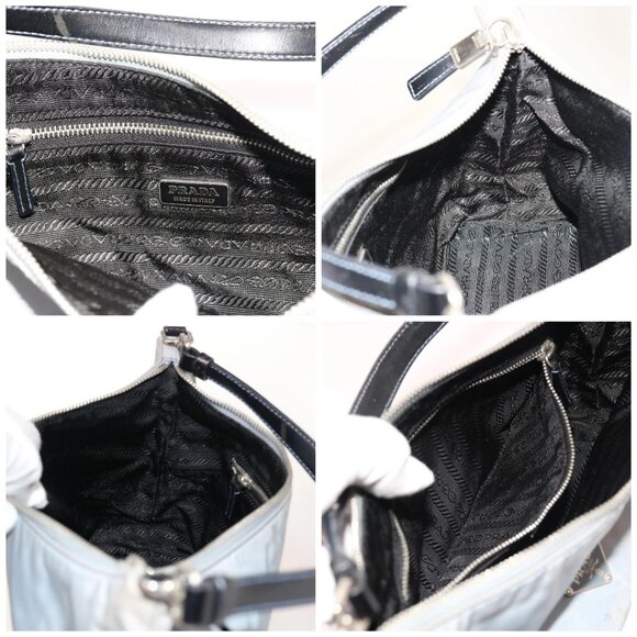 PRADA Shoulder Bag Nylon Blue Auth 54907 - Picture 15 of 16